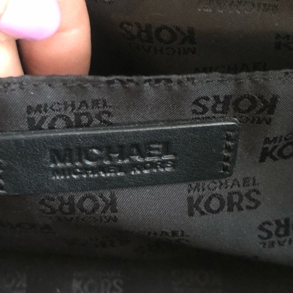 Michael Kors cloth satchel handbag signature logo - Picture 7 of 10